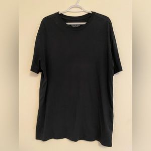 SIMONS Basic Black T-shirt